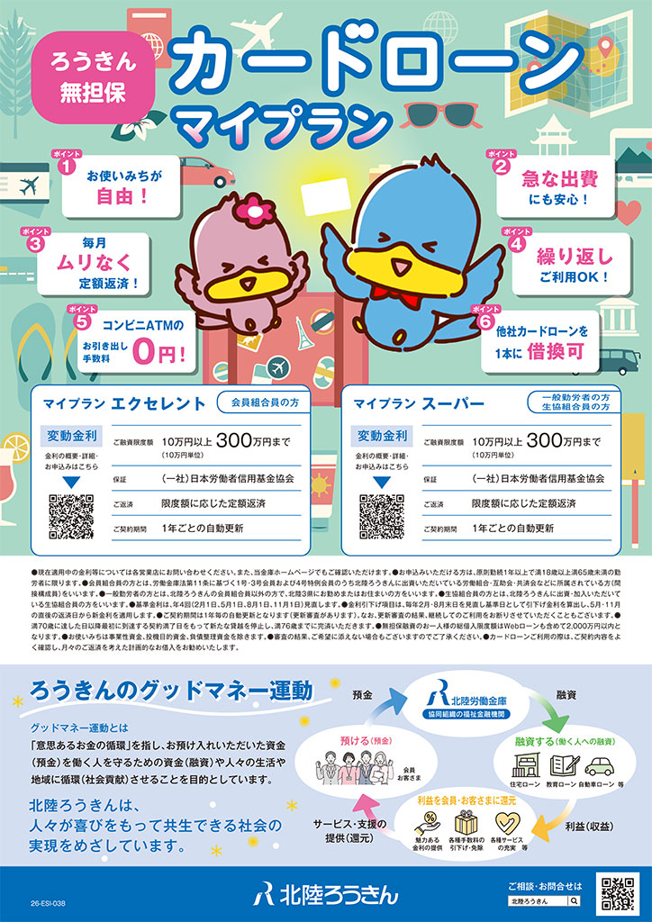 ろうきんカードローンマイプラン