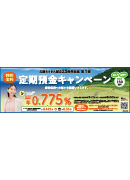 特別金利定期預金キャンペーン210ｍｍ×74ｍｍ