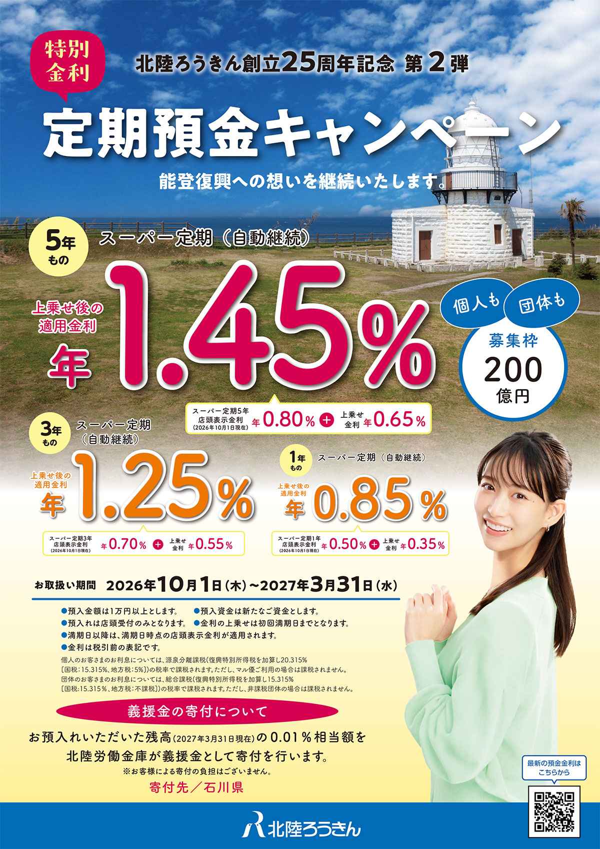 特別金利定期預金キャンペーン